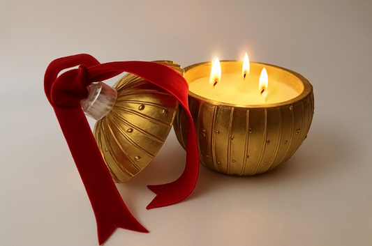 Ornament Shaped Scented Candle